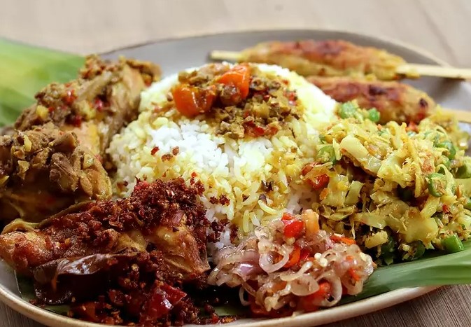 nasi campur bali