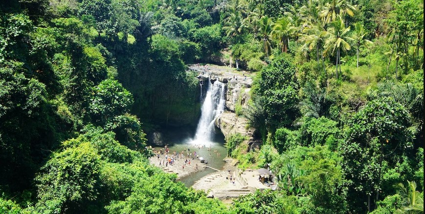 wisata air terjun di bali ubud