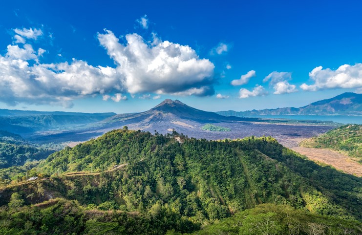 gunung batur berapa mdpl