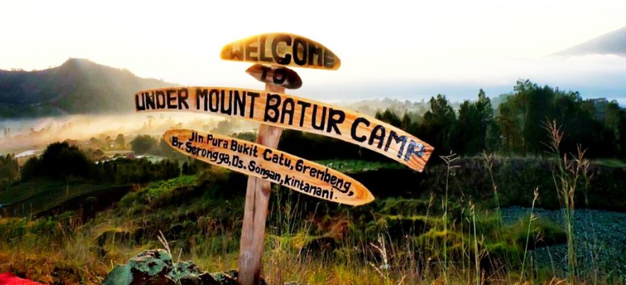ketinggian gunung batur
