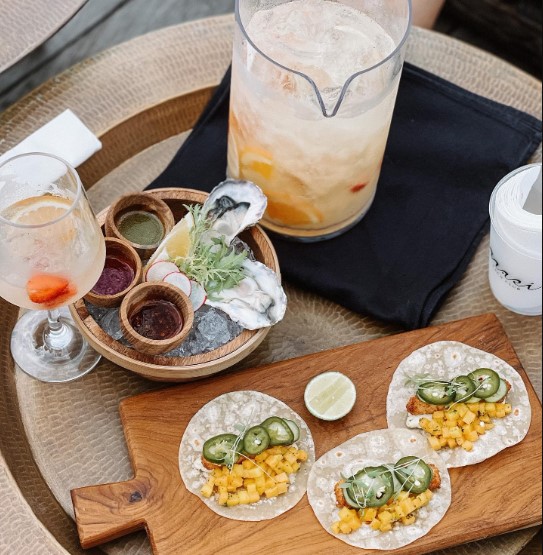 mari beach club menu