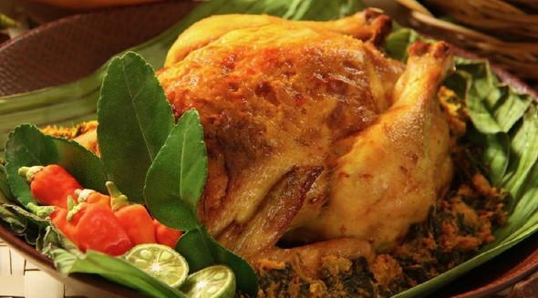 Ayam betutu berasal dari daerah bali