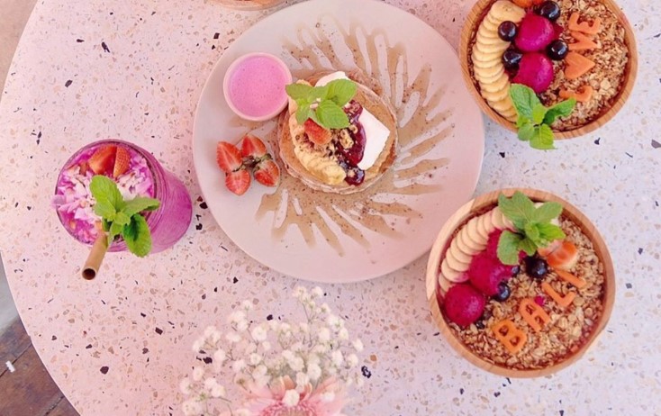 Doppio cafe pink