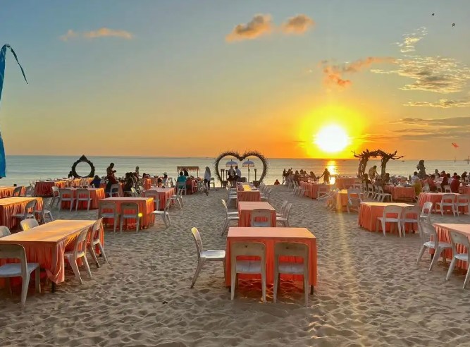 pantai jimbaran yang bagus