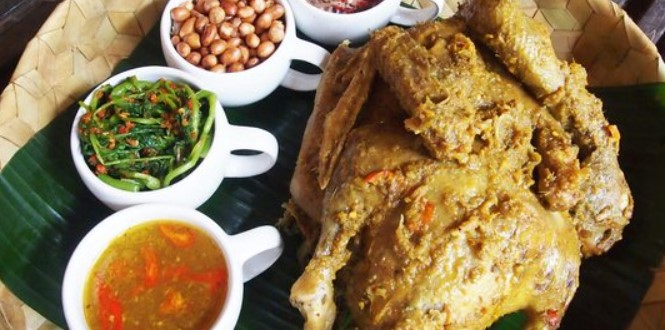 ciri khas ayam betutu bali