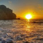 pantai nyang nyang sunset