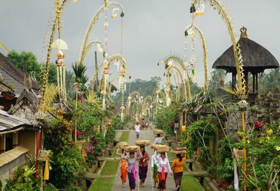 gambar Penjor Galungan
