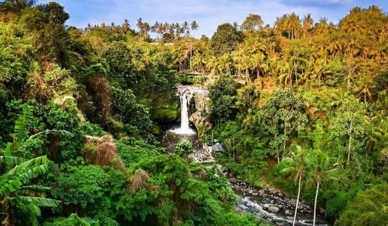 Tegenungan Waterfall entrance fee
