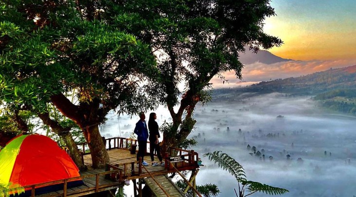 pinggan sunrise camping