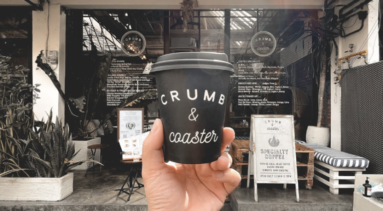 crumb and coaster menu