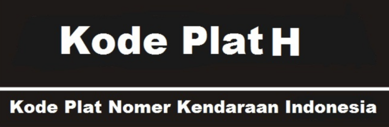 plat nomor h daerah mana