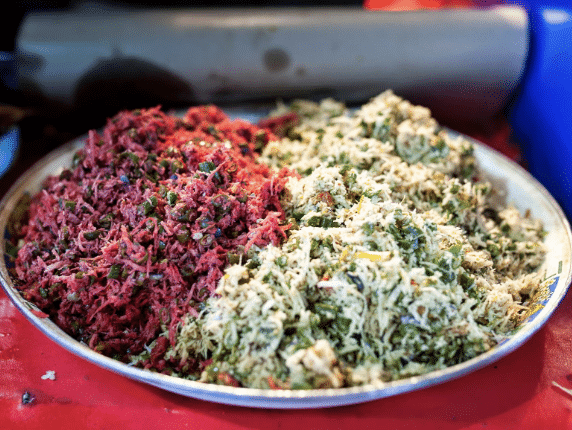 nasi lawar merah putih