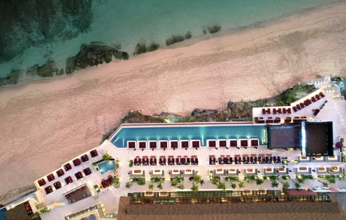 white rock beach club bali