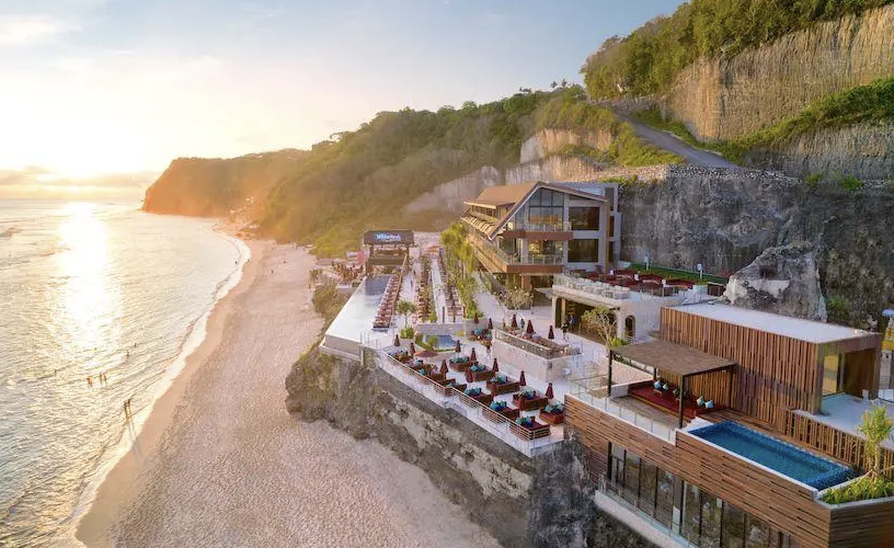 white rock beach club bali