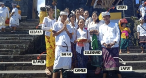 jenis pakaian adat bali