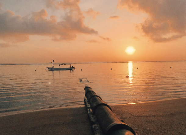 sunrise beach bali