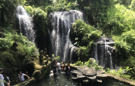 taman beji griya waterfall