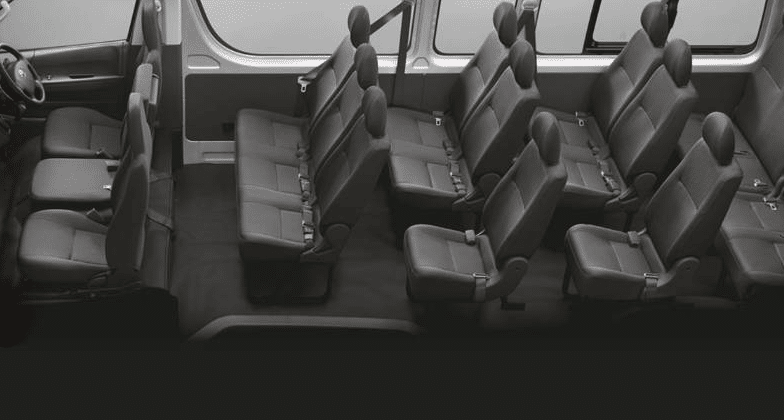 interior hiace premio