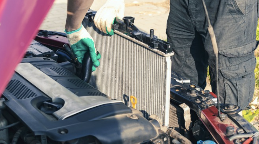 biaya service radiator mobil