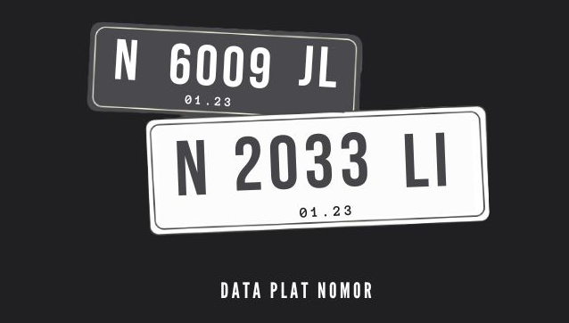 plat nomor n daerah mana