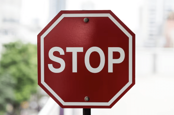 rambu stop