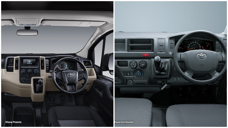 hiace premio vs hiace commuter