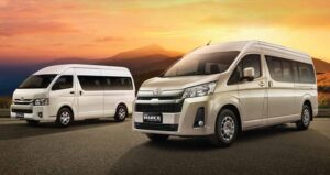 perbandingan hiace commuter dan premio