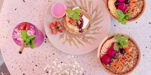 Doppio cafe pink