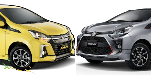 agya vs ayla untuk rental mobil