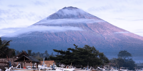 gunung tertinggi di Bali adalah