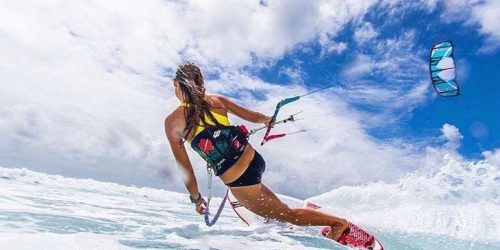 kite surfing