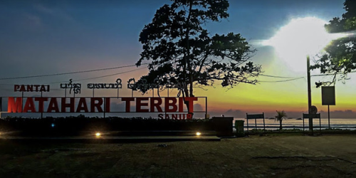 matahari terbit beach sanur