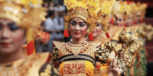 nama tarian bali dan gambarnya