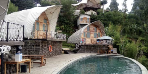 penginapan di ciwidey yang ada kolam air panas