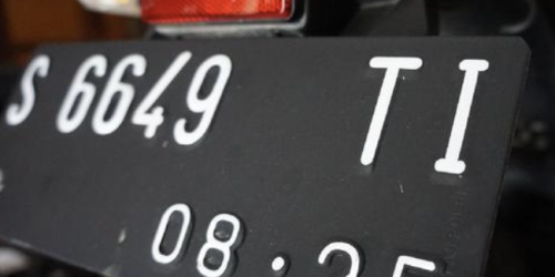 plat nomor s daerah mana